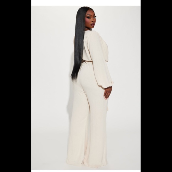 Oatmeal Jumpsuit - Picture 5 of 6